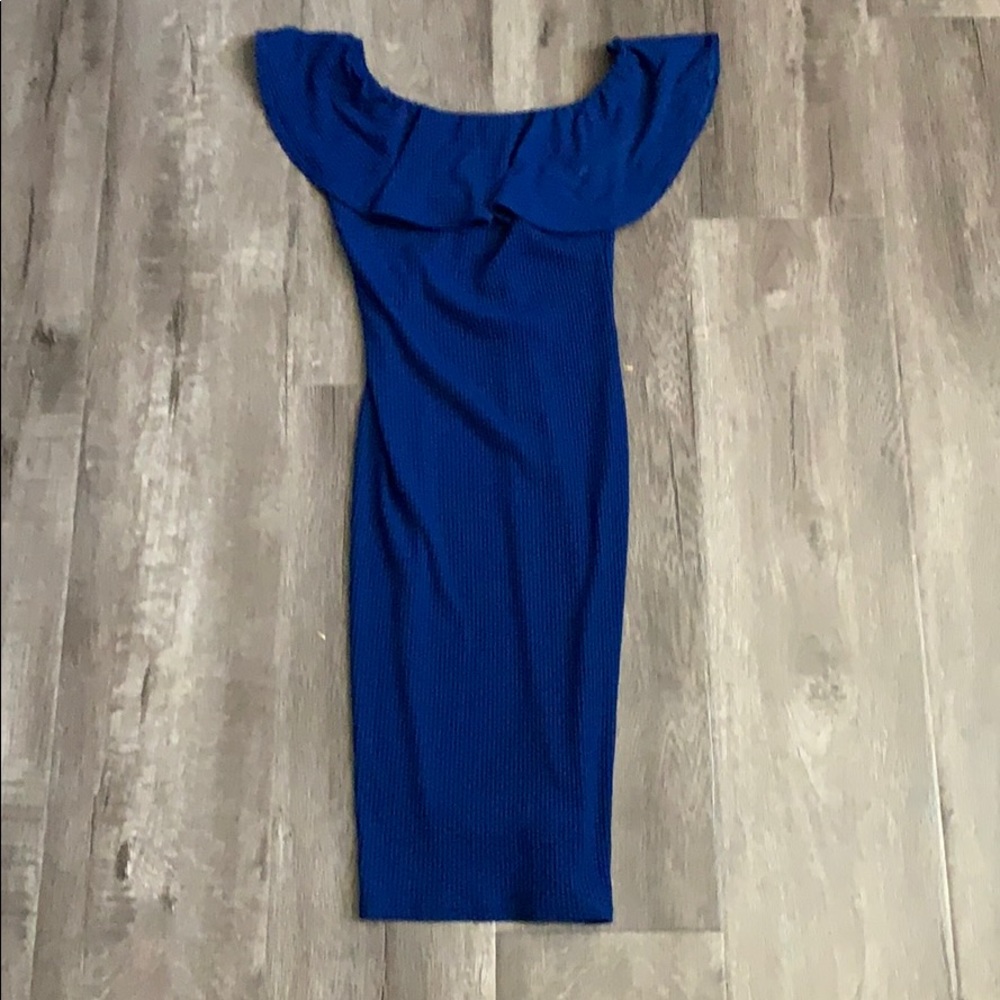 Blue dress